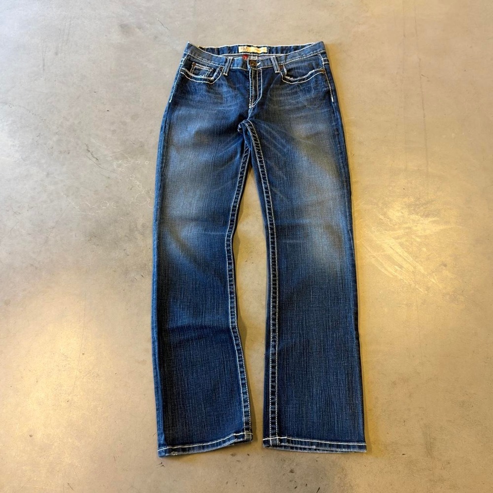 Vintage Y2K BKE women's low rise dark Wash bootcut jeans